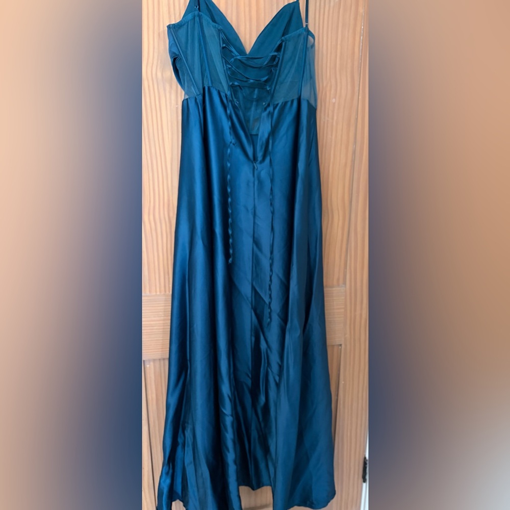 Fashion Nova Satin Dress - Picture 3 of 6